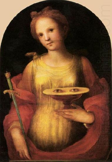 Saint Lucy, Domenico Beccafumi